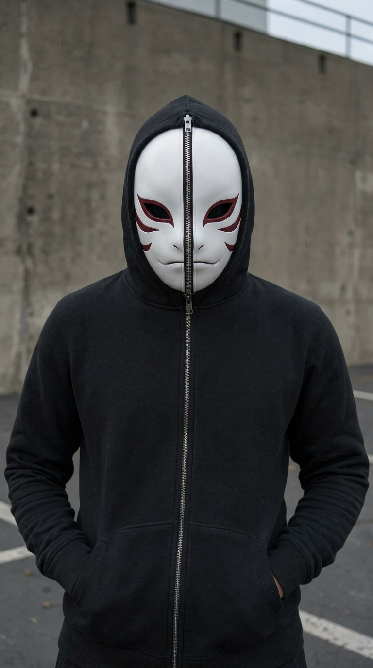Kuro Threads Anime Zip-Ups